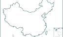 中国地图板报插图