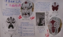 京剧脸谱艺术手抄报