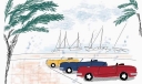板报插图：几种跑车