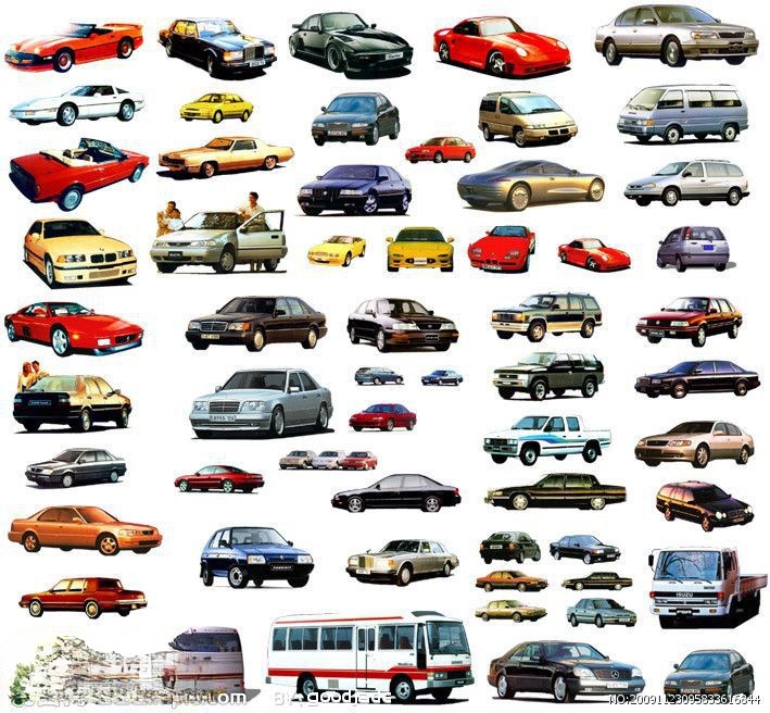 精选60余种车辆插图