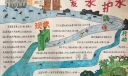 爱水护水我在行动手抄报,防污染保水源