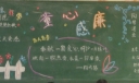 童心感廉黑板报图片