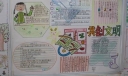 小学生共创文明手抄报