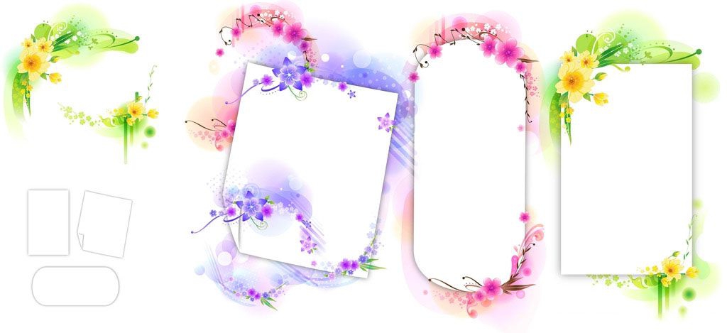 漂亮易画手抄报花边