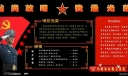 部队题材黑板报：站岗放哨我最光荣
