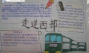 西部大开发手抄报作品