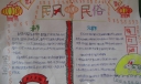 民族民风手抄报