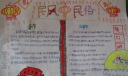 民俗民风手抄报排版设计