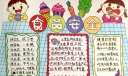 小学生食品安全手抄报图片简单又漂亮