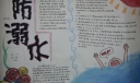 游泳安全手抄报版面设计图