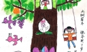 最简单的房子怎么画_小学生房屋绘画图片展