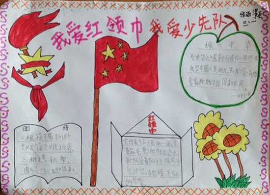 少先队主题手抄报图片大全
