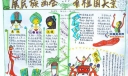 小学生民族团结小报：展民族画卷 看祖国美景