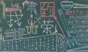我节约我光荣黑板报