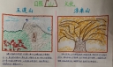 日照山文化手抄报