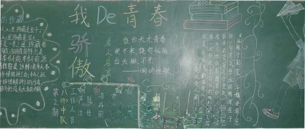 我骄傲我是中学生黑板报 我骄傲我是中学生黑板报