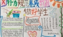 行为规范养成教育手抄报