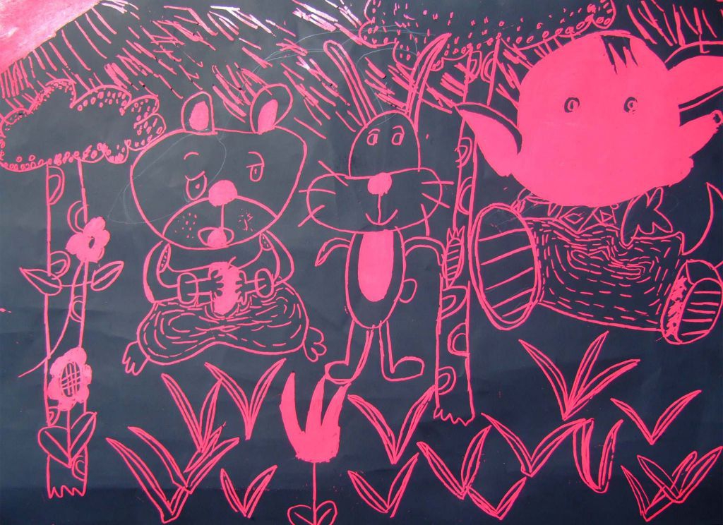 刮画图片大全简单好看 刮画图片大全简单好看