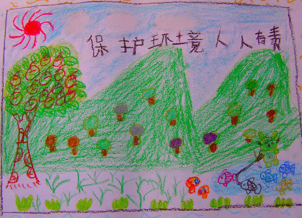 保护地球珍爱环境手抄报