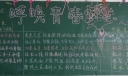 呼唤青春黑板报图片