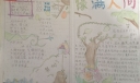 绿满人间手抄报图片
