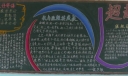 超越自我黑板报图片