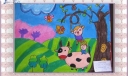幼儿园绘画：美丽的野生动物园