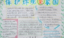 保护环境爱家园手抄报