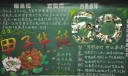甲子华诞最忆公寓黑板报