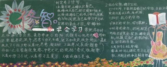 修智：学会学习主题黑板报展评