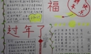 2022新年快乐手抄报图片