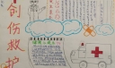创伤救护手抄报图片