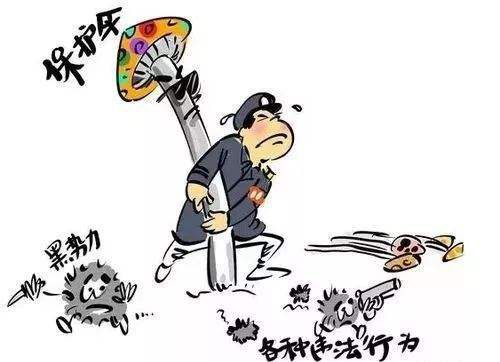 扫黑除恶手抄报图片及内容大全