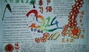 春节习俗高清手抄报大图