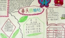 春天的回忆手抄报图片