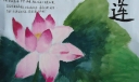 爱莲说手抄报图片