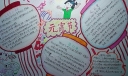 欢度元宵节手抄报图片