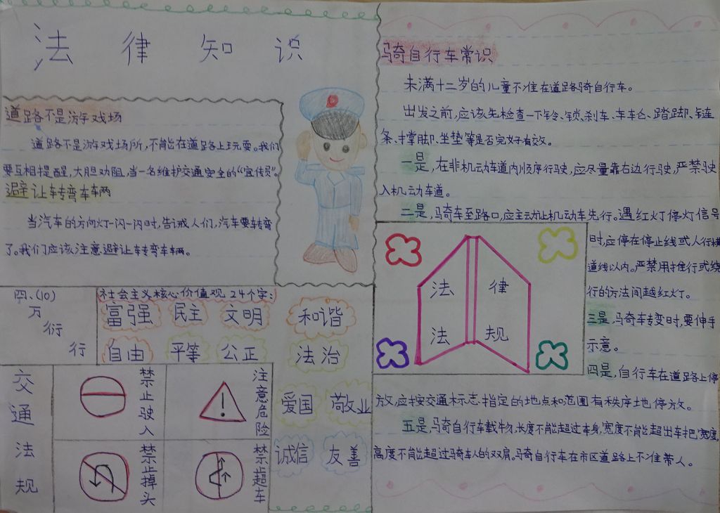国家宪法日手抄报图片大全