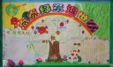 点点绿意迎世园手抄报作品