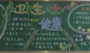 健康与卫生黑板报图片