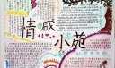 情感小苑手抄报图片