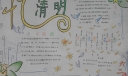 清明节继承先烈遗志手抄报