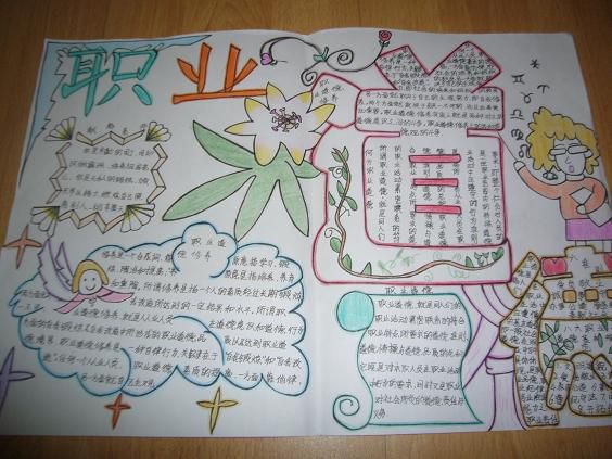 职业道德手抄报大全 职业道德手抄报大全