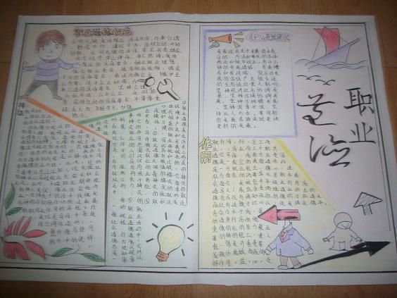 职业道德手抄报大全 职业道德手抄报大全