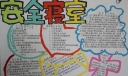 安全寝室手抄报版面设计图
