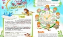 暑假英文手抄报： The Summer Holidays