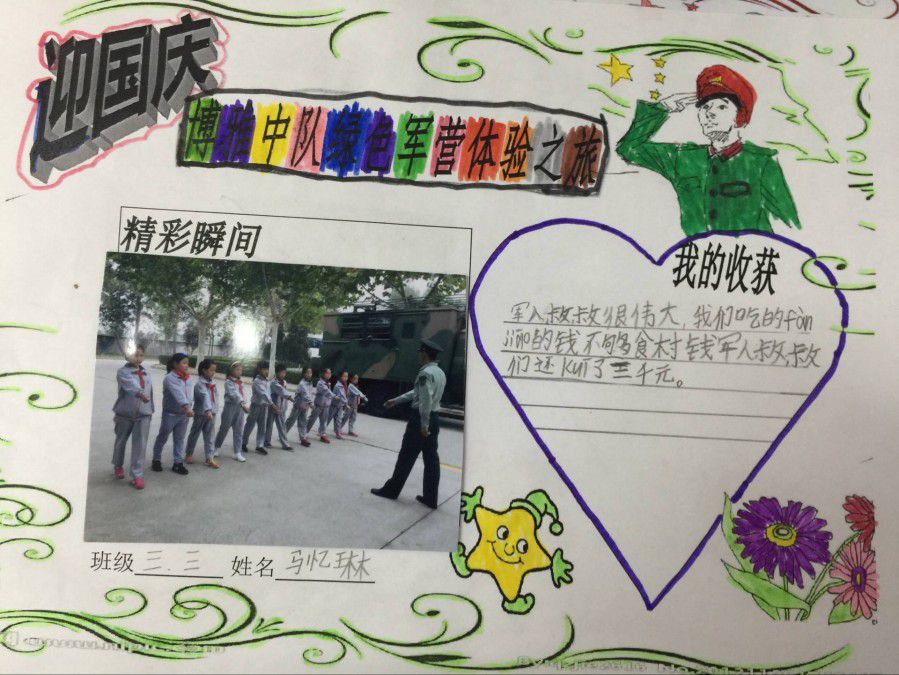 国庆节绿色军营体验之旅