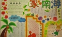 家在南海手抄报