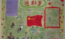 大学生军训手抄报：迷彩梦