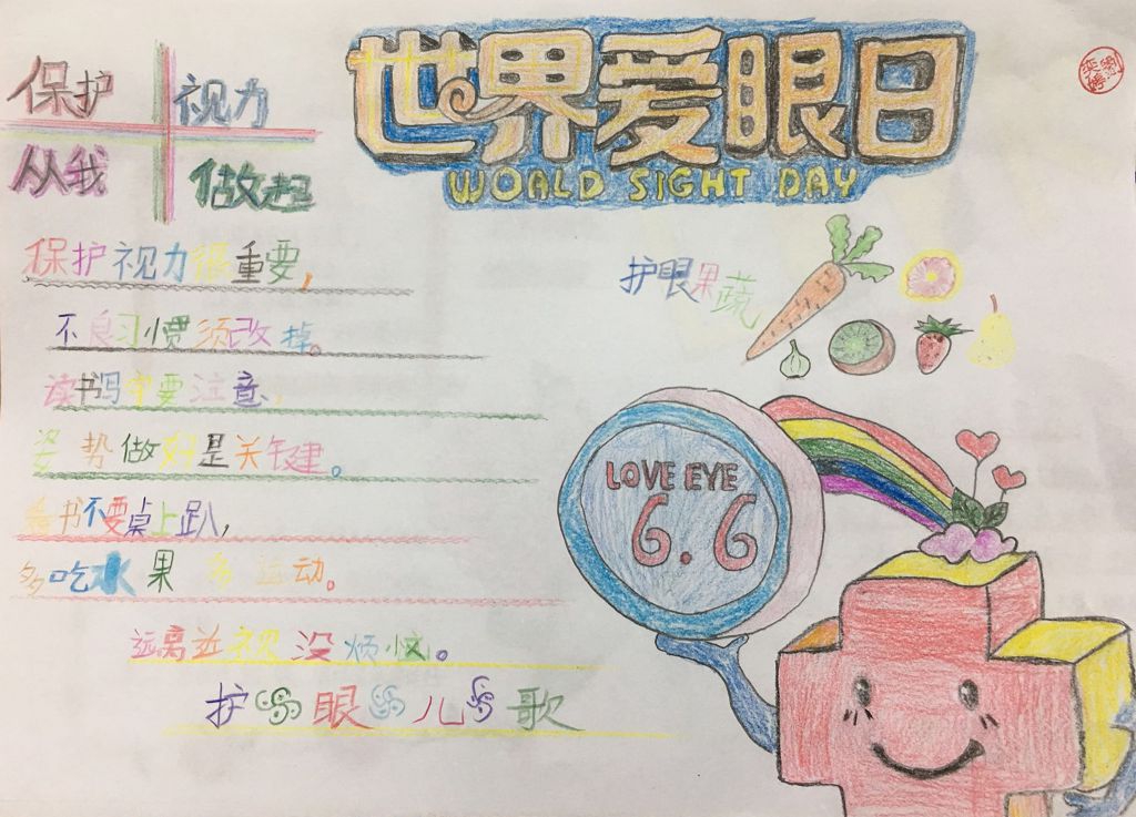 2022年6月6日世界爱眼日手抄报大全 2022年6月6日世界爱眼日手抄报大全